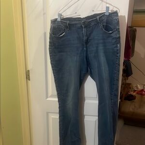 Old Navy Blue Straight Leg Jeans